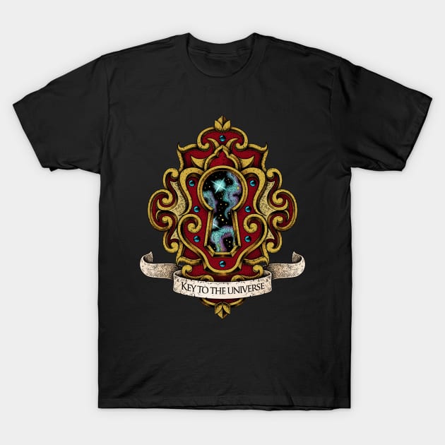 Key to the Universe T-Shirt by Psydrian